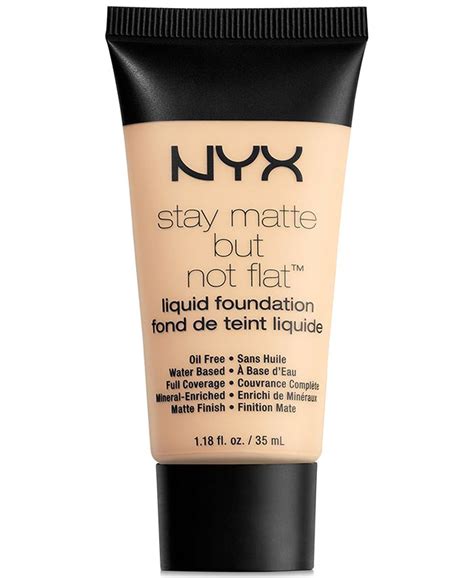 nyx matte foundation|nyx matte not flat foundation.